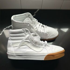 Vans Sk8-Hi Reissue Gum Bumper White - Men’s 6.5 Women’s 8